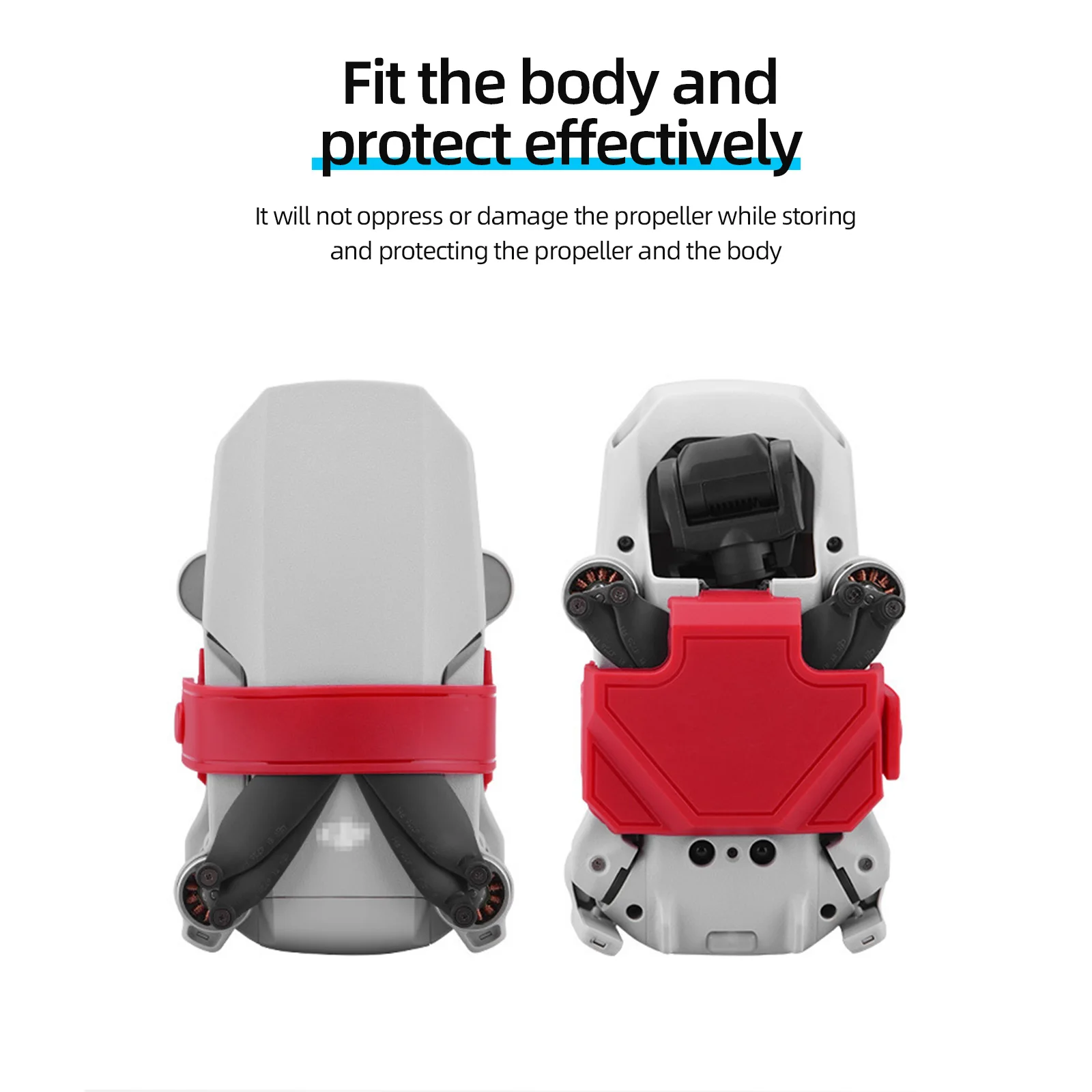 DJI Mavic Mini/SE/2/2SE/4K 드론 블레이드 마운트 가드 드론 윙 고정 액세서리용 ToriTails 프로펠러 스태빌라이저 홀더