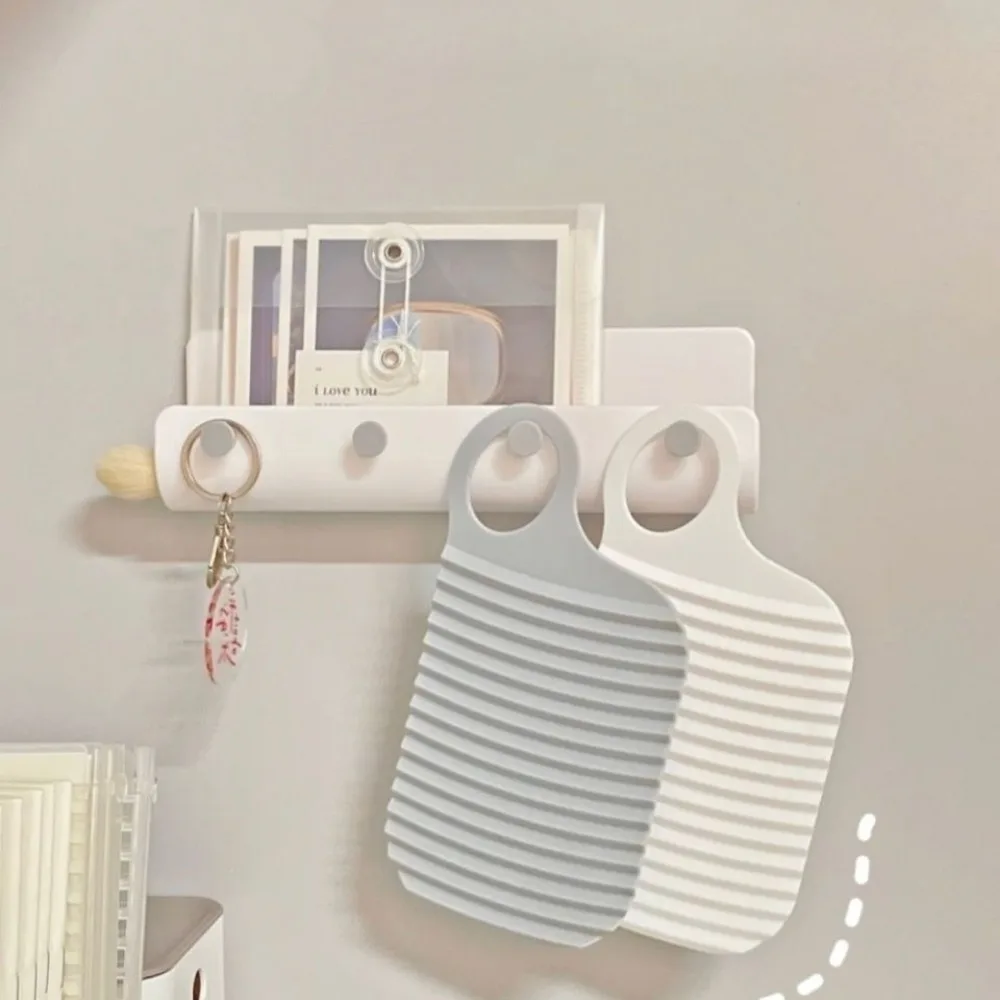Laundry Board 1Pc Travel Portable Thicken Mini Washboard Creative Non-slip Washing Board Socks Clothes Cleaning Tools Laundry Products