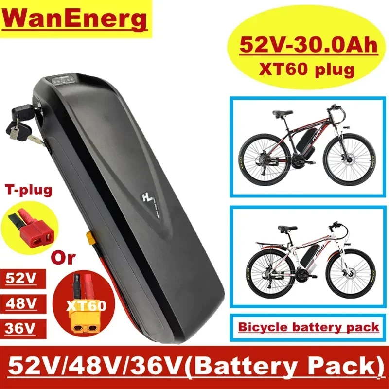 

Прямые продажи с фабрики 52 в/48 В/36 в стиль Hailong, портативный фотоаккумулятор, 18650 ячеек, двигатель 350 Вт ~ 1500 Вт,