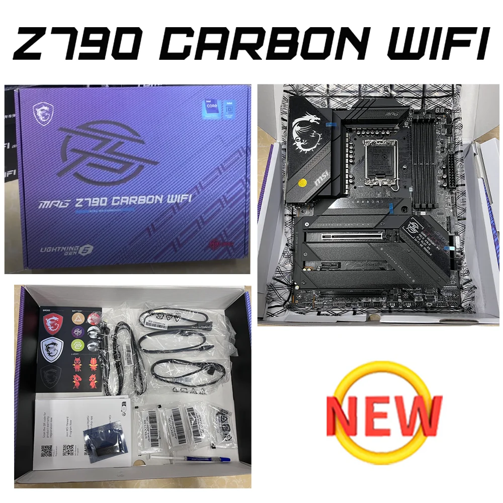 Placa mãe LGA1700 / DDR5 - MSI MPG Z790 Carbon WiFi Gaming (ATX) - waz