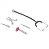 Mini Appliance Model  Dollhouse Stethoscope Set for 1:12 Doll House 2