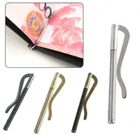 Money Clip Wallet Bifold Unisex Metal Bar Replace Parts Spring Clamp Cash Holder 1