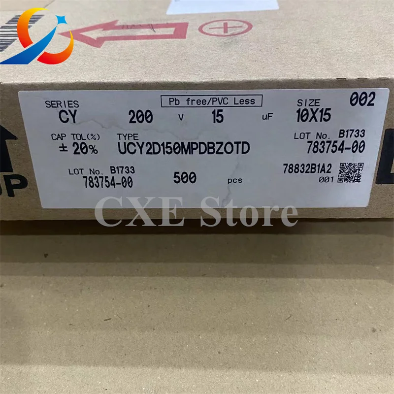 200V15UF Volume 10x15mm NICHICON Electrolytic Capacitors UCY2D150MPDBZOTD 15UF 200V CY SeriesNEW 10PCS