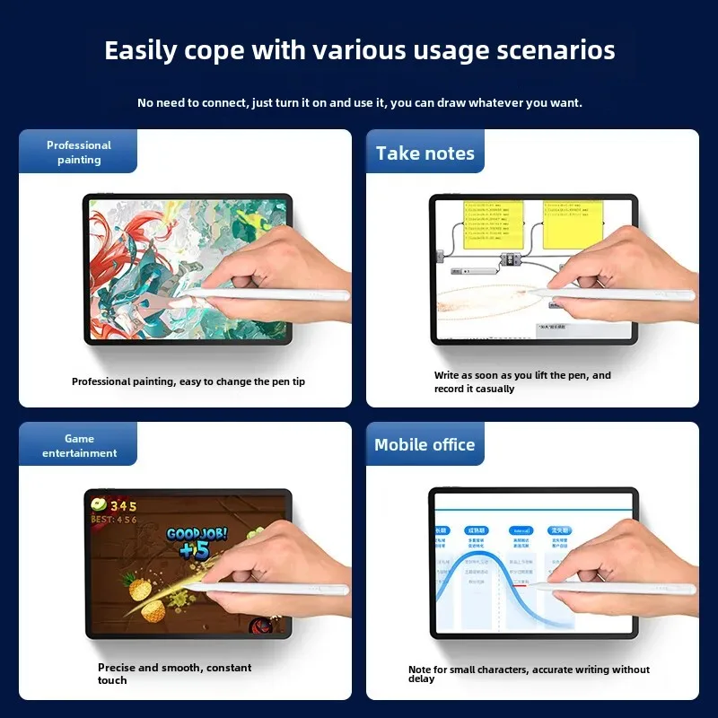 Lenovo Pad 10.6 Inch Tablet Pen K10 Pro Touch Screen Pen K11 Capacitive For New Xiaomi Mijia Pro 2 Crayon 4 Stylus
