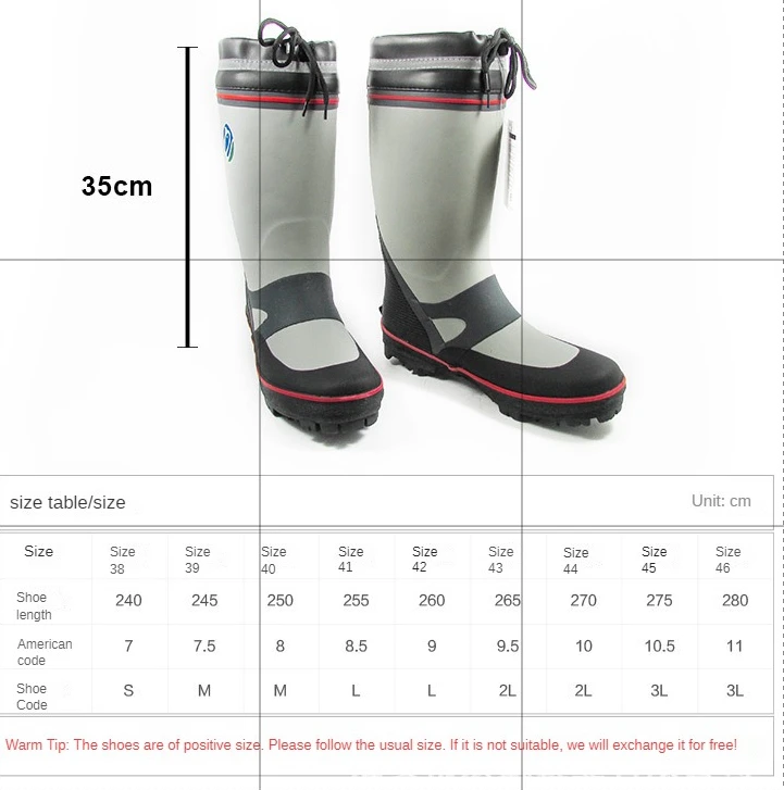 Men's fishing shoes with nail soles, anti-slip and waterproof, specially designed for fishing pant boots hunting boots