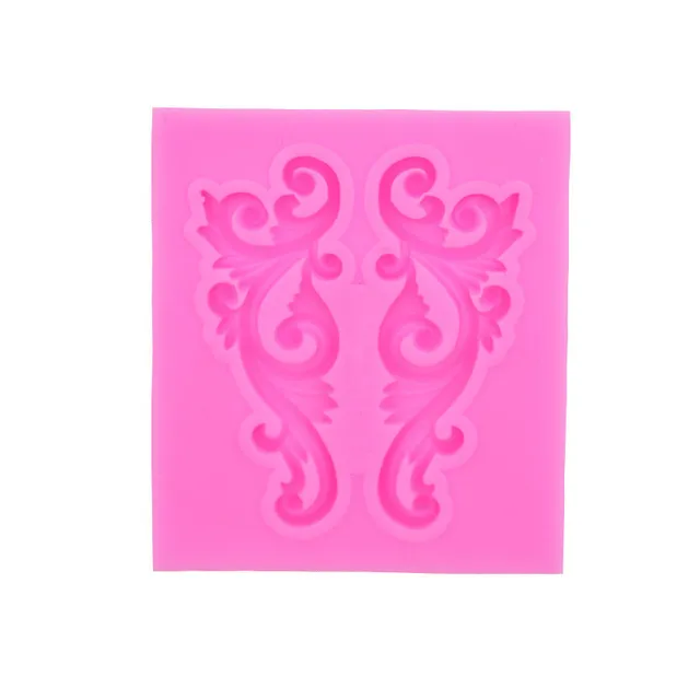 Fondant Penészek Megkönnyebbülés Szilikon Penész Európai Retro Dombormű Csipke Cukorcraft Gumpaste Csokoládé Cukorka Agyag Sütő Kiegészítők - Image 4