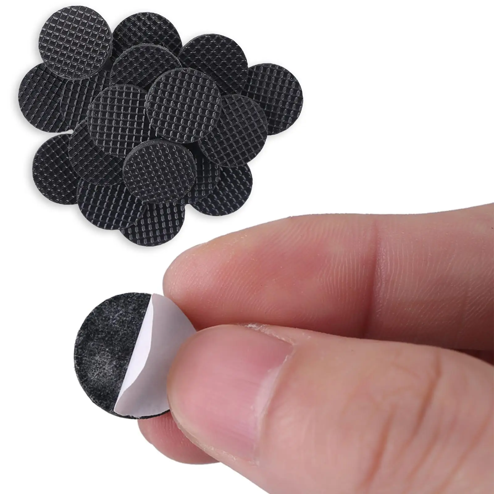 20x Rubber Grips for Guitar Picks Guitar Picks Parts Comfortable Better Control Self Adhesive Stop Dropping Soft Durable