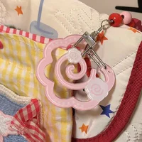 Kawaii Carabiner Clip Outdoor Irregular Keychains for Backpack Camping Cartoon Kpop Idol Cards Hanging Keyring Decoration 1
