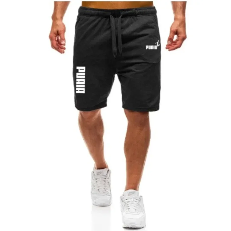 

2024 Summer New Drawstring Shorts Men Casual Jogger Sweathshorts Workout Gym High Quality Shorts DK23