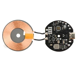 High - Power 20W Wireless Car Charging Module with Type - C Port (No soldered wires)