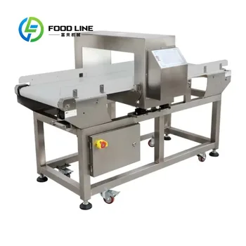 Scanner Metallico Personalizzato per Alimenti, Rilevatore di Metalli ad Alta Sensibilità con Nastro Trasportatore per Ispezione di Sicurezza e Sistema di Rifiuto Automatico