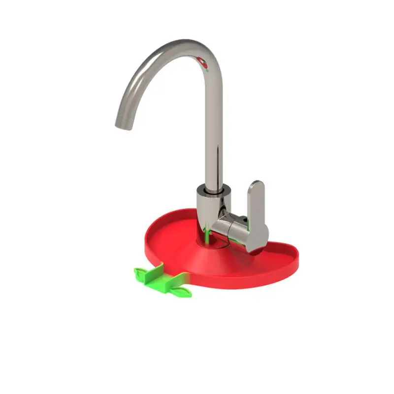 Kitchen Silicone Faucet Absorbent Mat Sink Catcher Countertop Protector Mat Draining for Bathroom Kitchen Gadgets faucet mat kitchen tools kitchen faucet splash pad
