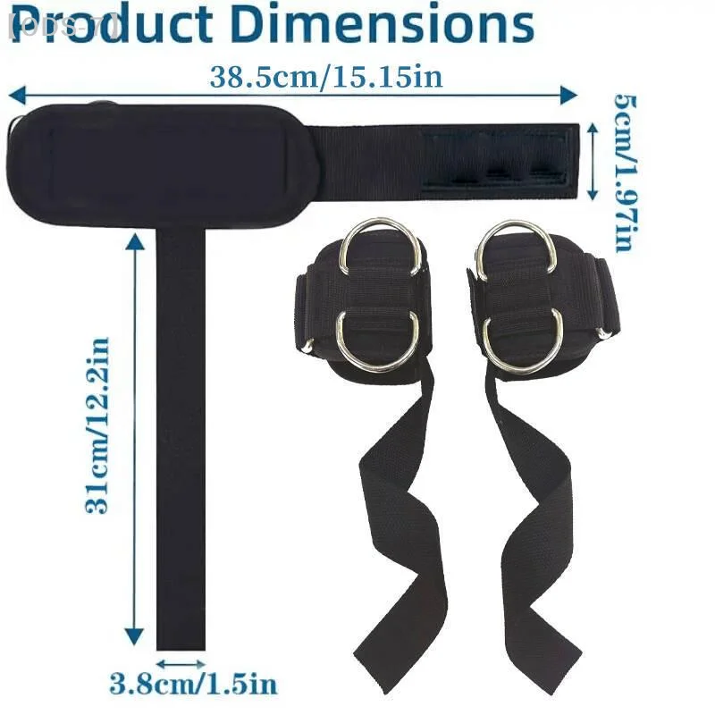Premium Padded Wrist Wraps & Anti-Slip Gym Straps