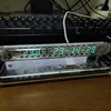 IV27 Retro Fluorescent Tube Clock VFD Creative Gift Living Room E-sports Desktop Decoration 2