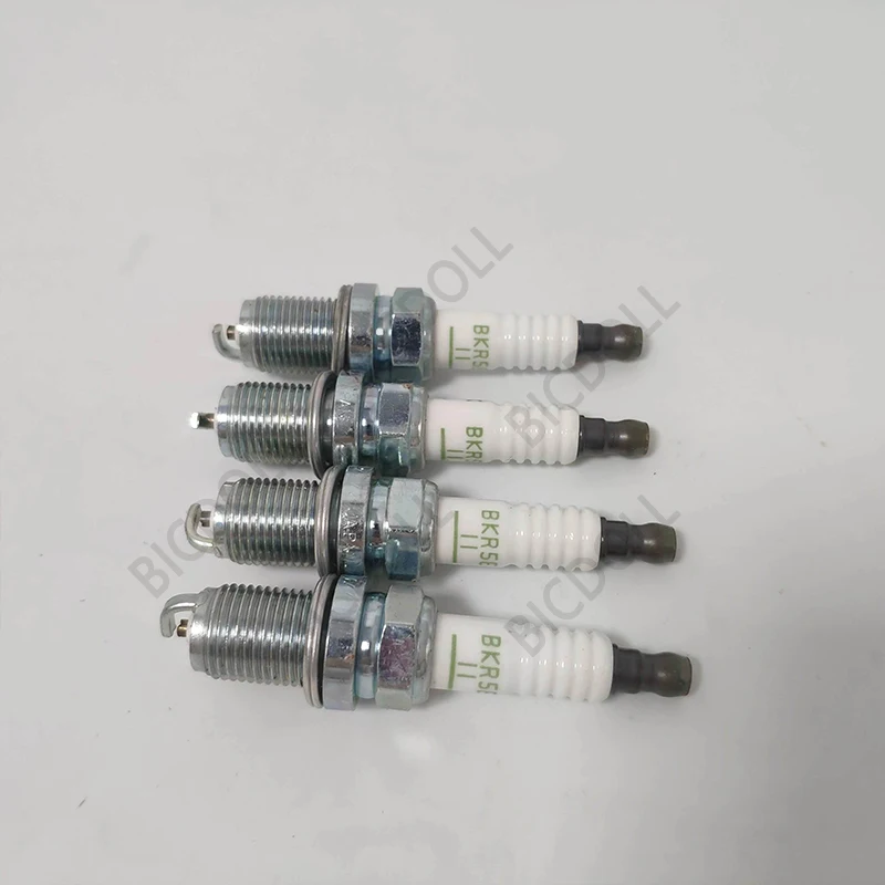 

4/6Pcs Normal Spark Plug 6953 BKR5E-11 for Kia Rio Sedona Mazda 2 Toyota Corolla Yaris Hyundai Accent Veracruz Azera BKR5E11