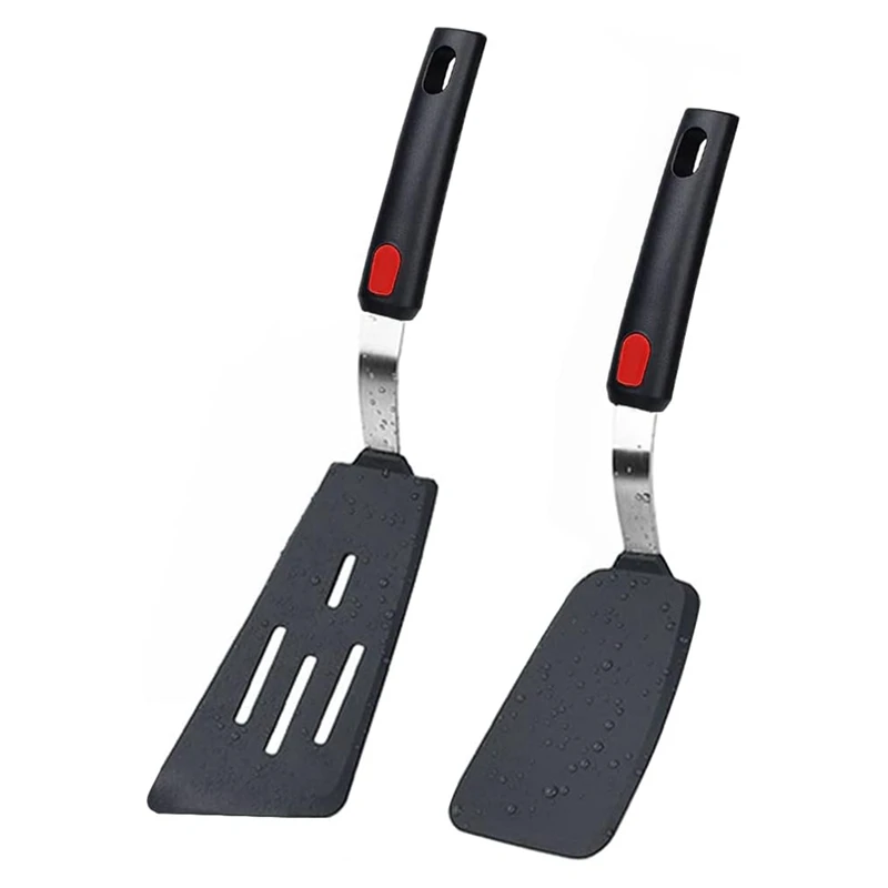 

Nonstick Spatulas Set Of 2, 600°F Heat Resistant Cooking Spatulas For Nonstick Cookware, Kitchen Utensils Use Spatula