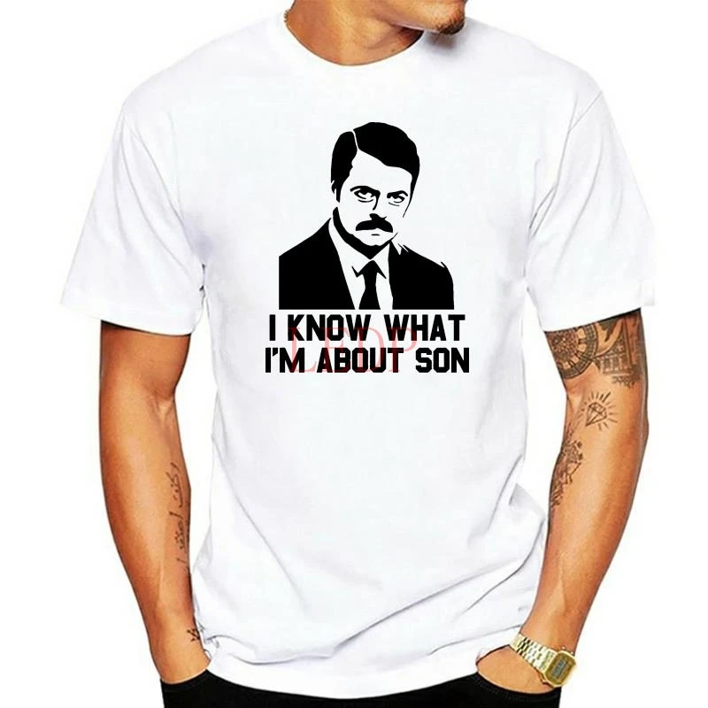 Ron Swanson So Cosa Ne È Di Son Parks E Rec T-Shirt
