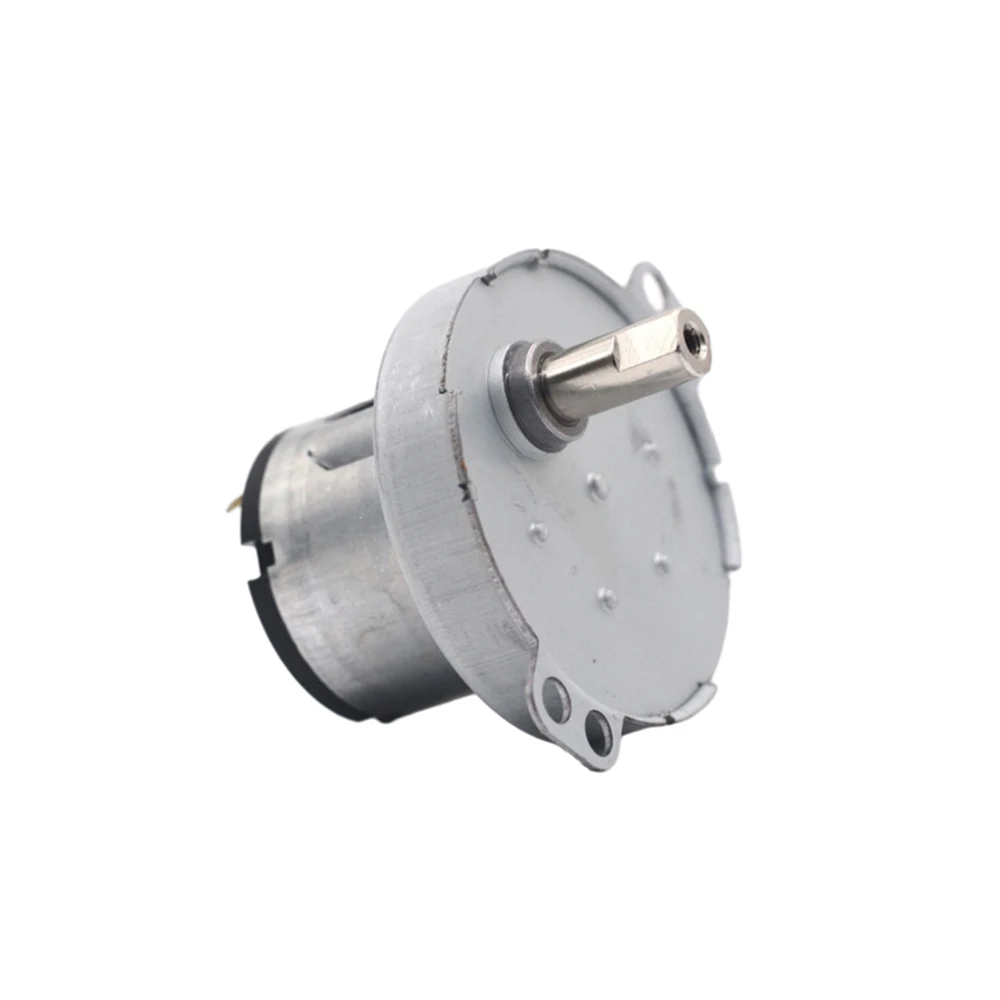 JS49-520 Micro Automatic Valve Induction Gear Motor Folding Washing Machine 200RPM DC 12V Turbo Worm Reduction Motor