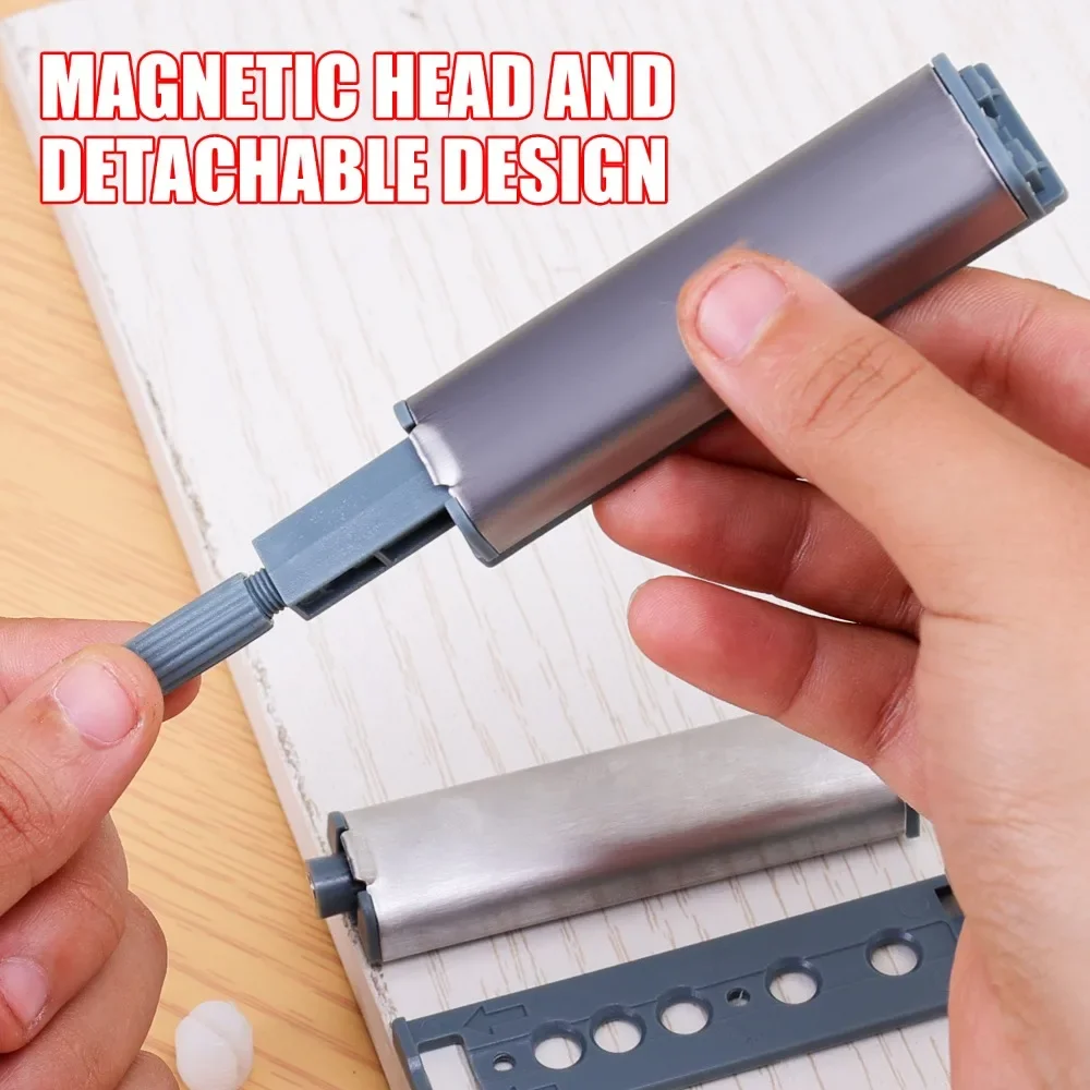 Cabinet Door Bouncer Magnetic Bouncer Catch Handle-free Touch Kitchen Door Catches Hardware Tools magnetic cabinet catches door catches