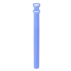 Soft Silicone Sport Band - Breathable Replacement Wristband - Fitbit Air (Lavender Blue)