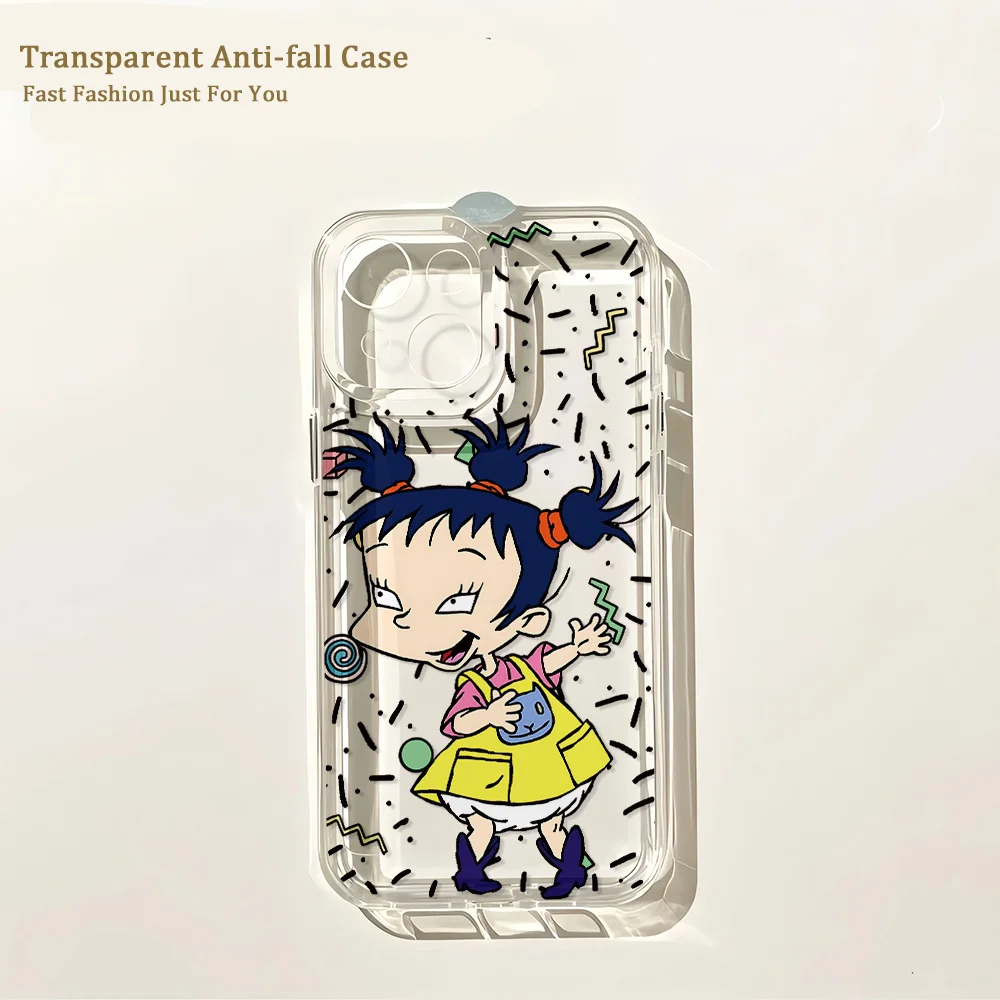 Vibrant Cartoon Rugrats Phone Case - Cute Design