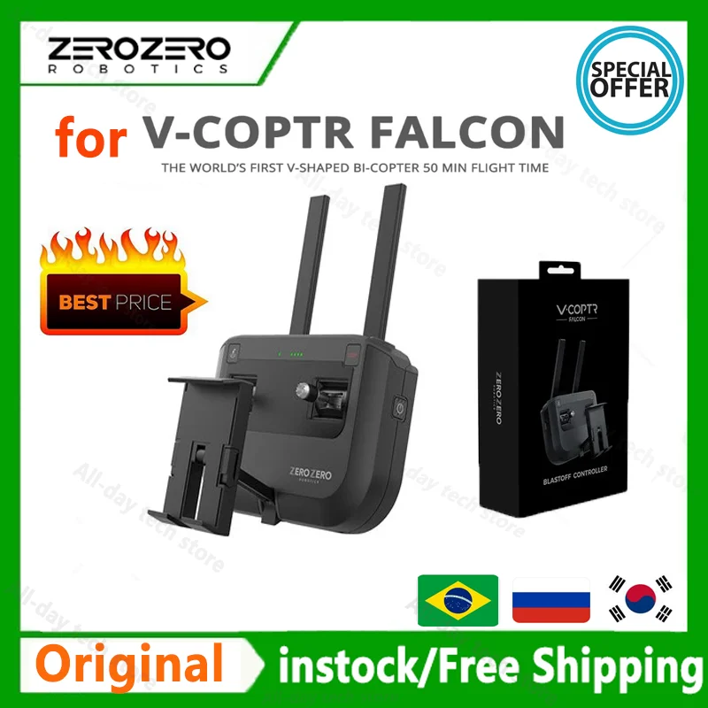 Zero Zero V Shaped Bi-Copter Drone Aerial photography remote control for V-Coptr Falcon