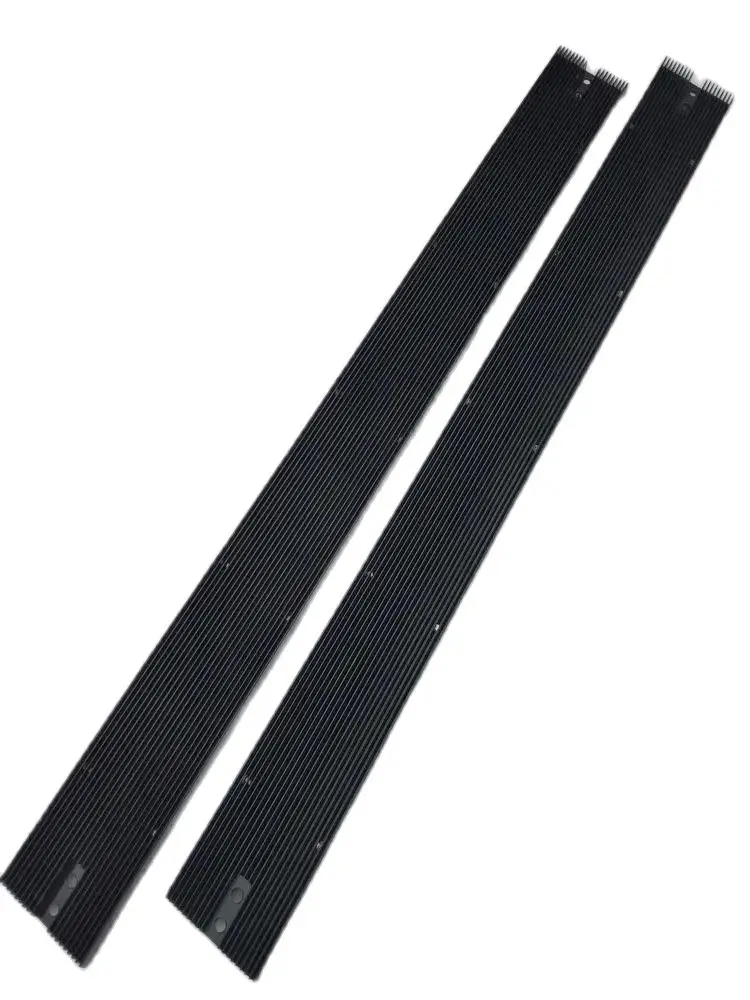 LED Grow Light LM301H EVO Radiator Led Heasink Quantum Bar Light 2pcs 60W Black Oxidation QB128 for fixing 3000-6500K 660 UV IR Grow Lamp Strip