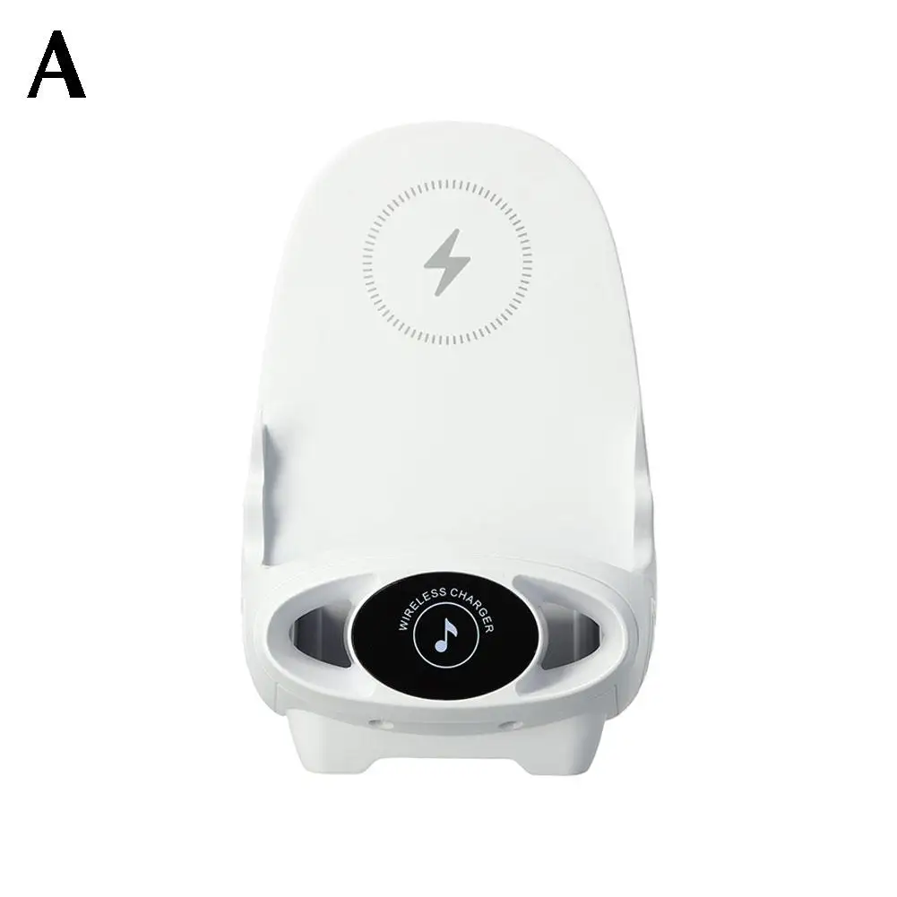 Support de charge sans fil pour mini chaise portable, support de chaise universel, chargeur de téléphone de bureau, 15W