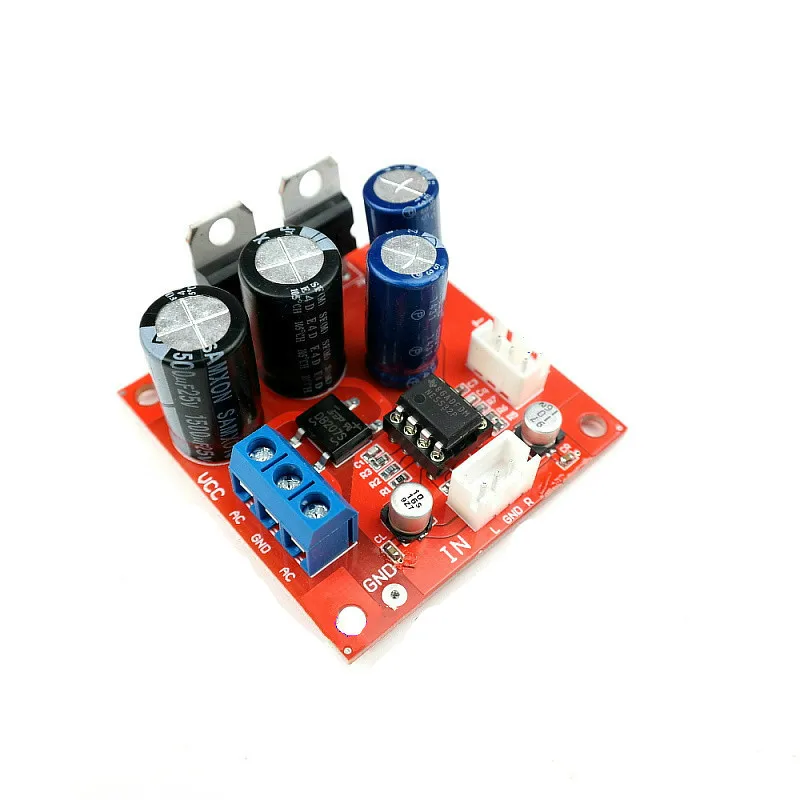 SOTAMIA NE5532 Amplifier Preamplifier Board Vinyl Record Player MM MC Phono Pre-amplifier Preamp NE5532 OP Amp Dual AC5-16V