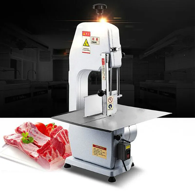 

Large Commercial Bone Saw Full Automatic Stainless Steel 1500W Gray
