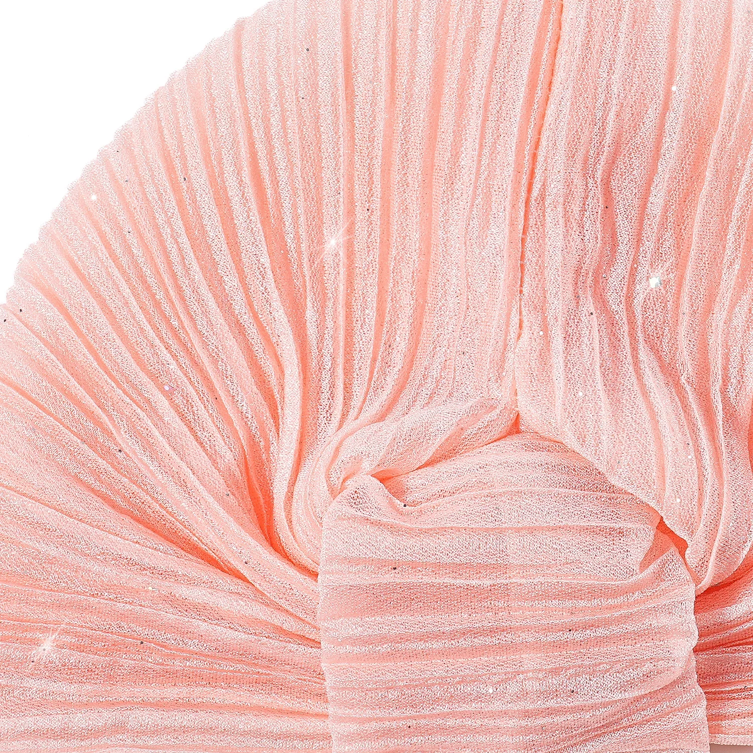 Women's Solid Color Knotted Turban Fold Chemo Cap Cancer Hat Hair Loss Headscarf Head Wrap Headband 6