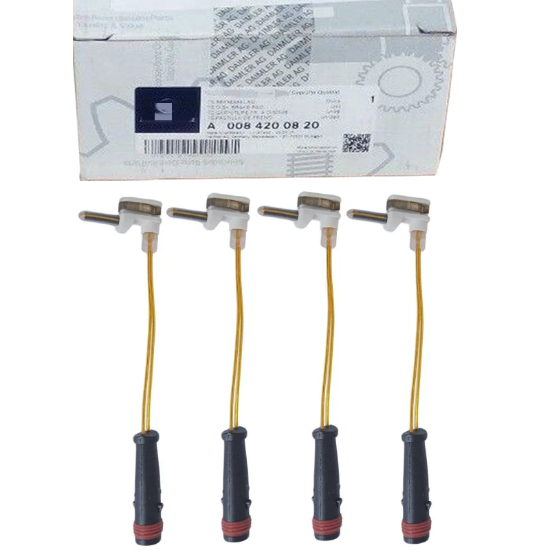 

OEM 2115401717 4 Pieces New Front Rear Brake Pad Wear Sensor For Mercede-s Ben-z W211 W220