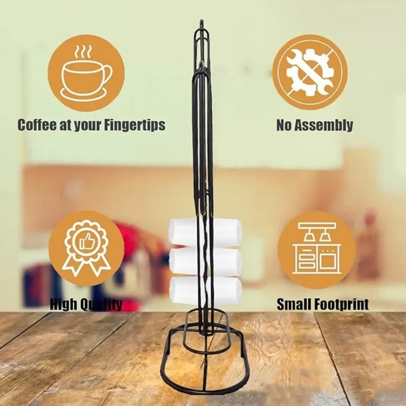 Kaffeepadhalter in Kaktusform, industrielles Design, Aufbewahrungsstnder  fr Kaffeekapseln, Organizer fr 48 Kaffeepads, fr den Heimgebrauch in der  Kche - AliExpress 15