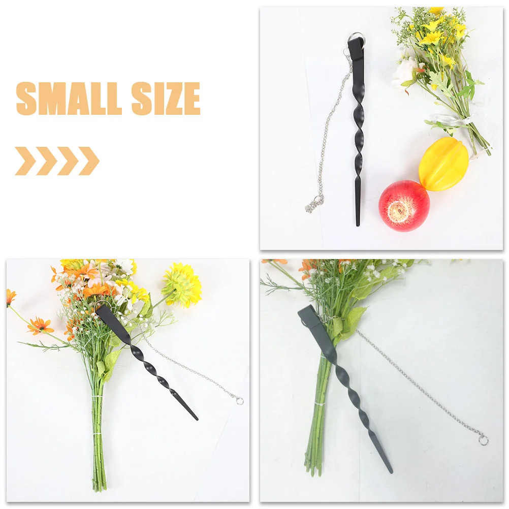 Rain Chain Anchor Pile For Divert Locator Holder Iron Decorative Chimes Cups Gutter Downspout