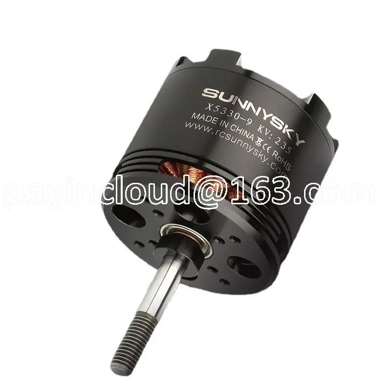 

Brushless DC Motor for 75-85 Inch Fixed-wing Drone 2nd Generation Sunnysky X5330 II (6360)