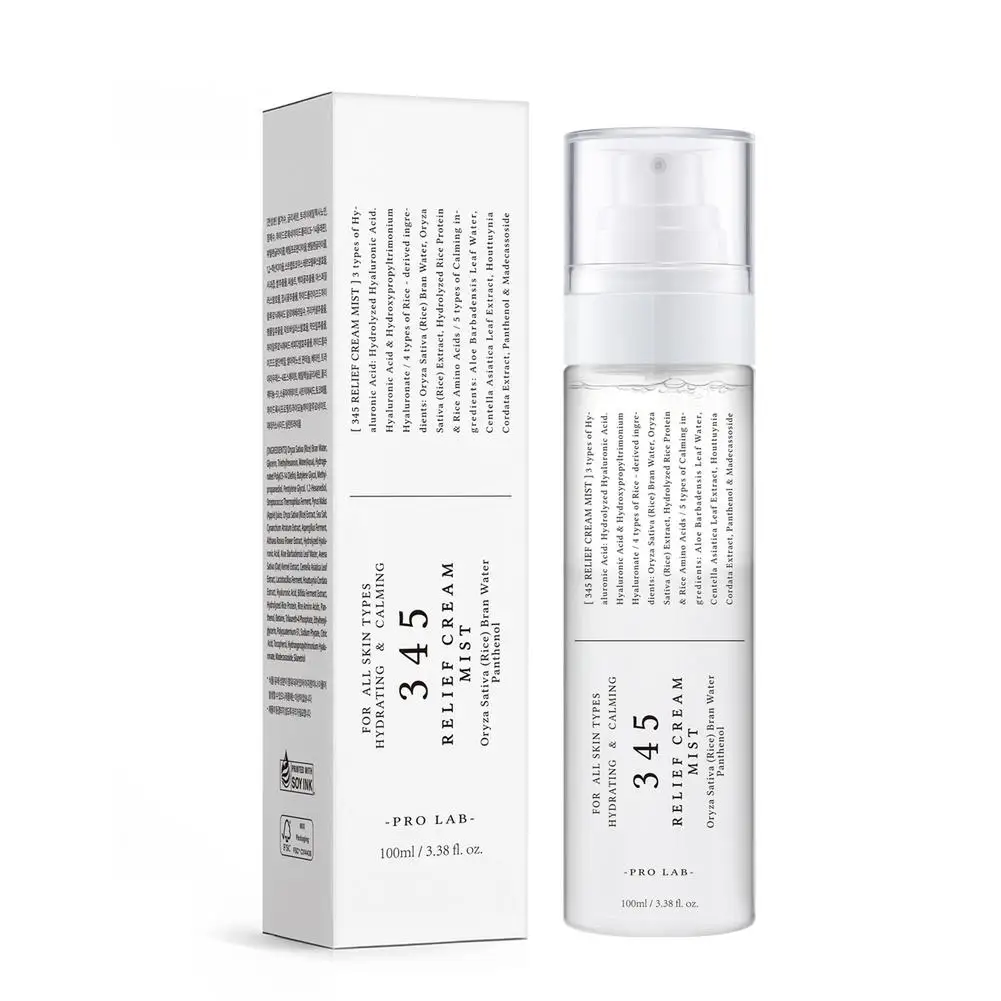 ספריי מרגיע לעור 345 בנפח 18 מיליליטר, מרכך ומרטיב את העור, מפחית אדמומיות, משפר את העור, מרענן בעדינות, לא מדביק את הפנים