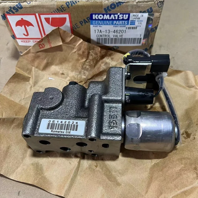 POWER TRAIN TORQUE CONVERTER ECMV Assembly 17A-13-46201 For Bulldozer D155