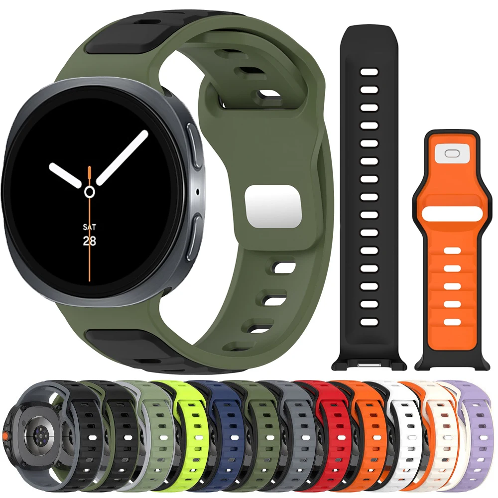 Silicone Sports Strap Watch Band - Classic Design for a Comfortable Fit