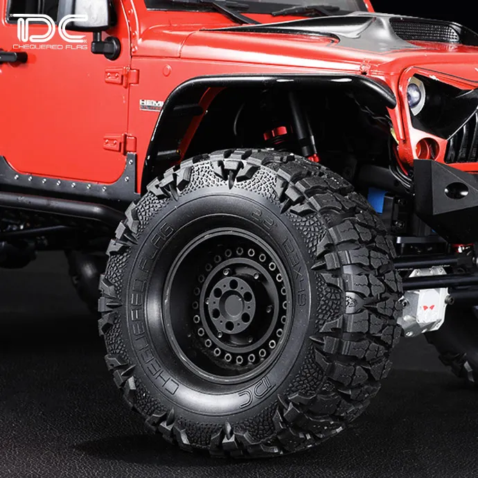 Mud Grappler Extreme Mud Terrain Tire 1.9 Pollici 2.2 Pollici Per Axial Scx10Ii 90046 90047 Rr10 Wrangler Trax Trx4 Bronco Trx-6 D90