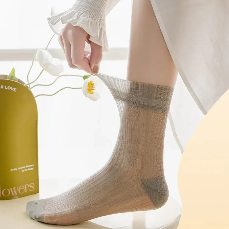 Рисунок 2 - Летние ультратонкие шелковые носки для женщин