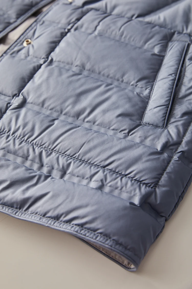 90% White Duck Down Women's Autumn and Winter New 2024 Down Jacket Korean Double-sided Collar Down Jacket Women Warm Jacket
