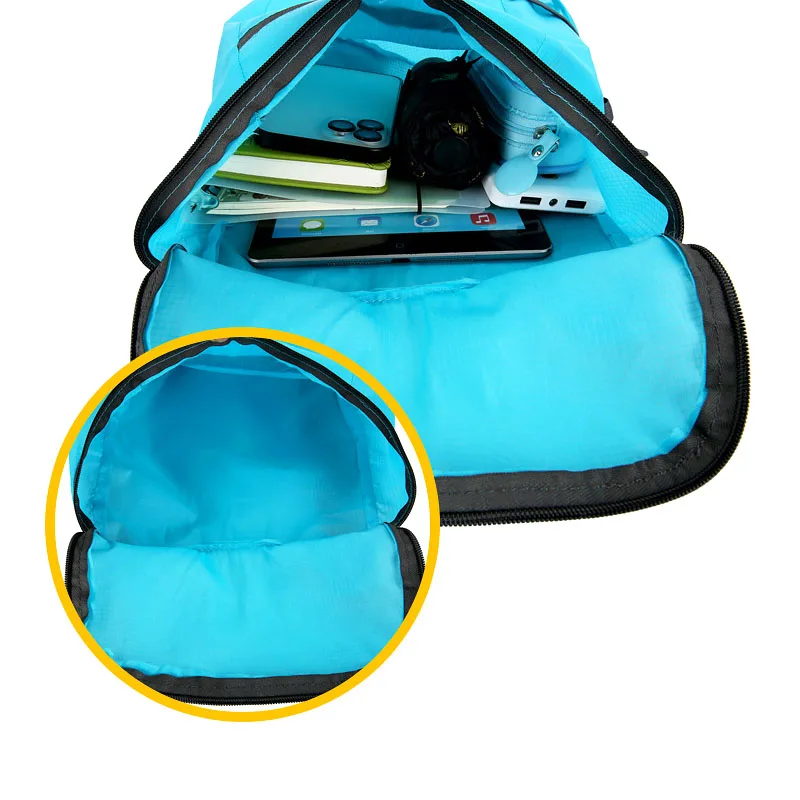 Lightweight Foldable Backpack Ultralight Waterproof Outdoor Travel Backpack Men's and Women's Sports