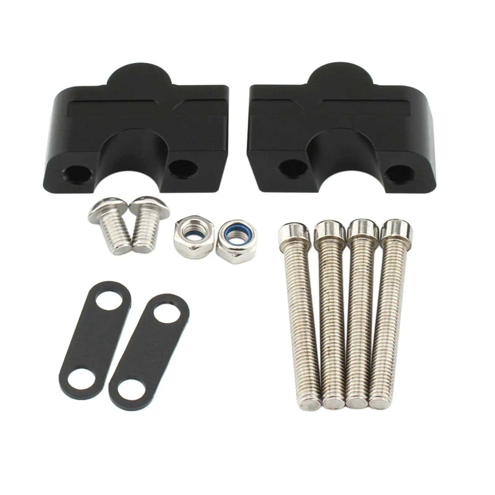 

Motorcycle Handlebar Risers Accessories 30mm Aluminum Alloy for er-6N er6N Ninja650 Easily Install Motorbike Spare Parts