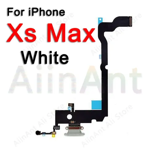 AiinAnt USB Port Charger Dock Connector Mic Charging Flex Cable For iPhone 7 8 Plus Xs Max X XR Dock Charging Flex - Image 21