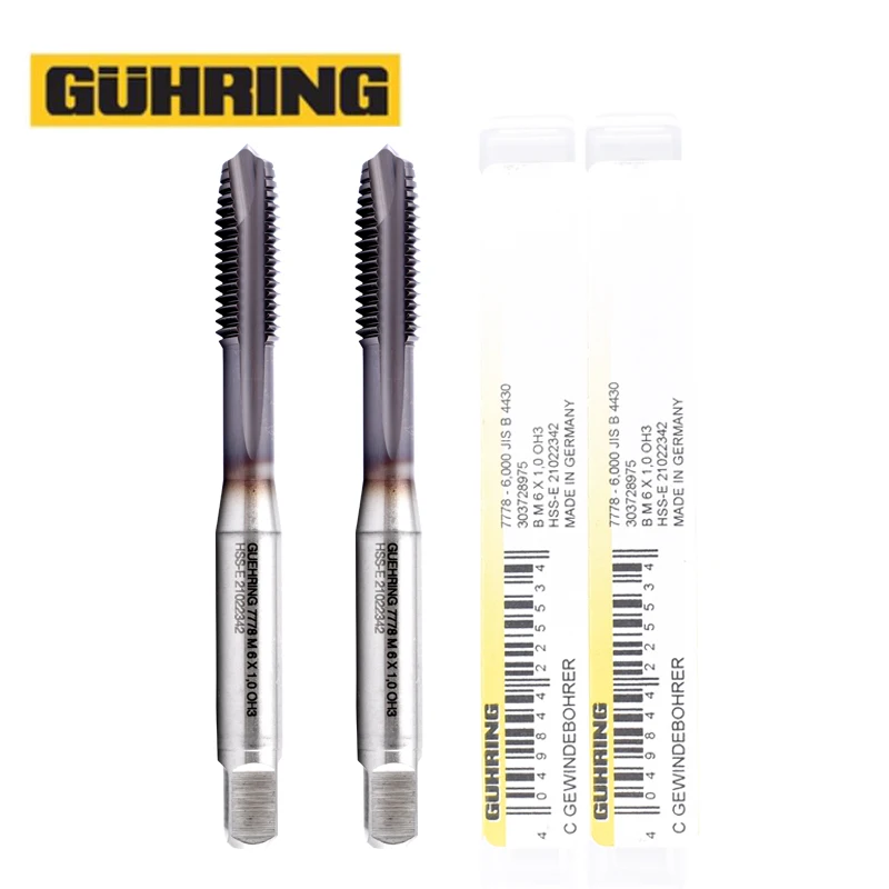 German Original GUHRING JIS Standard 7777 7778 Spiral Pointed Tap