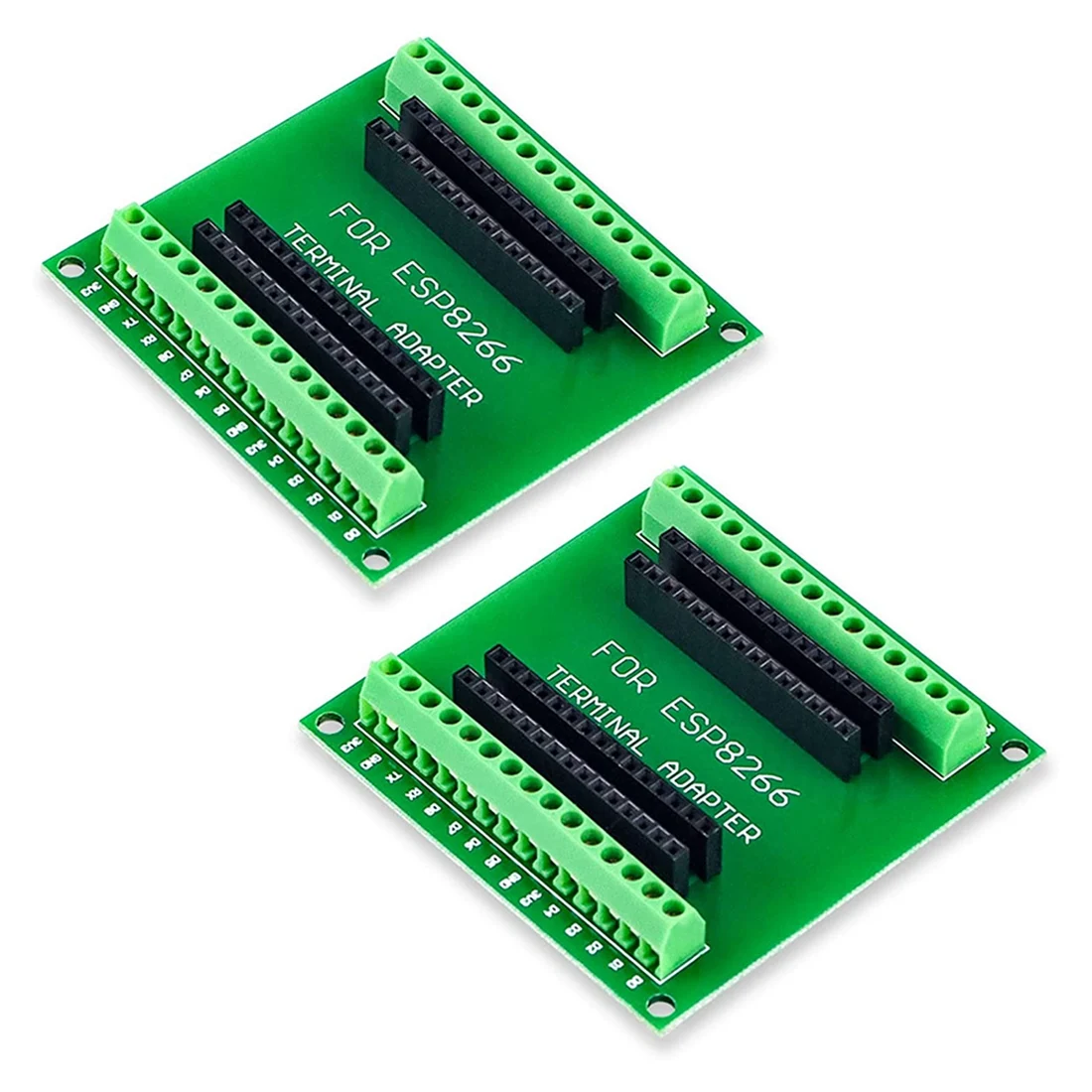 

2PCS ESP8266 Breakout Board GPIO 1 Into 2 for ESP8266 ESP-12E NodeMCU Development Board