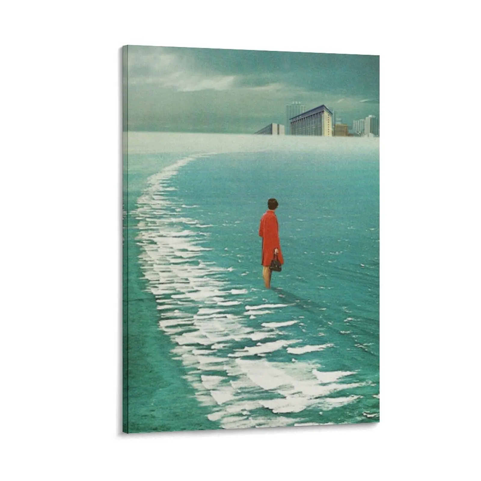 

Waiting For The Cities To Fade Out Canvas Painting office decoration home and decoration Wall decoration poster