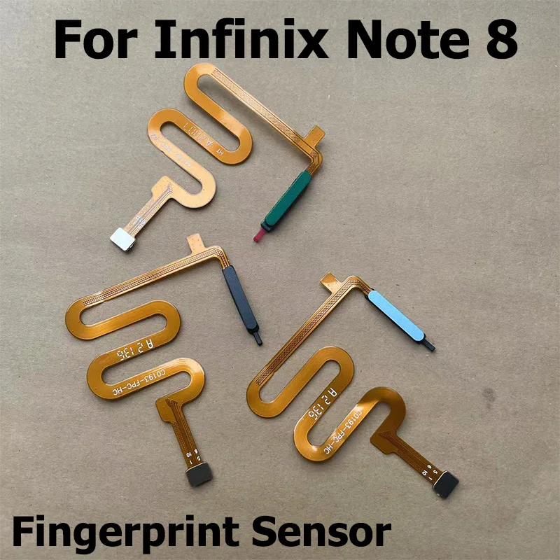 

Original For Infinix Note 8 X692 Home Button Back Touch ID Finger Scanner Fingerprint Sensor Flex Cable