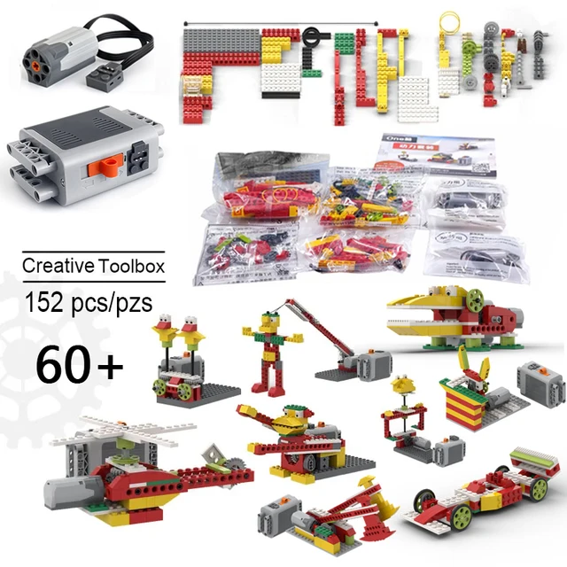 NEW WeDo 1.0 Robotics Construction Core Set Compatible with 9580 Educational and Dacta Mindstorms WeDo STEAM Blocks Bricks Toys 1