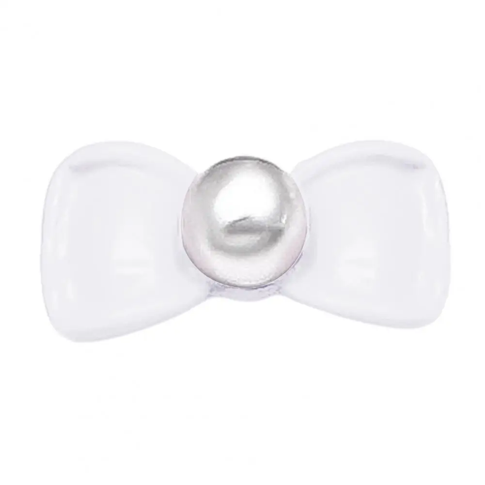

Macaron Fake Pearl Nail Decoration Colorful 3d Nail Charms Macaron Faux Pearl Bowknots for Charming Women Beauty Accessories